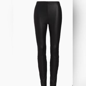 NWOT Good American Better Than Leather Faux Leather Leggings